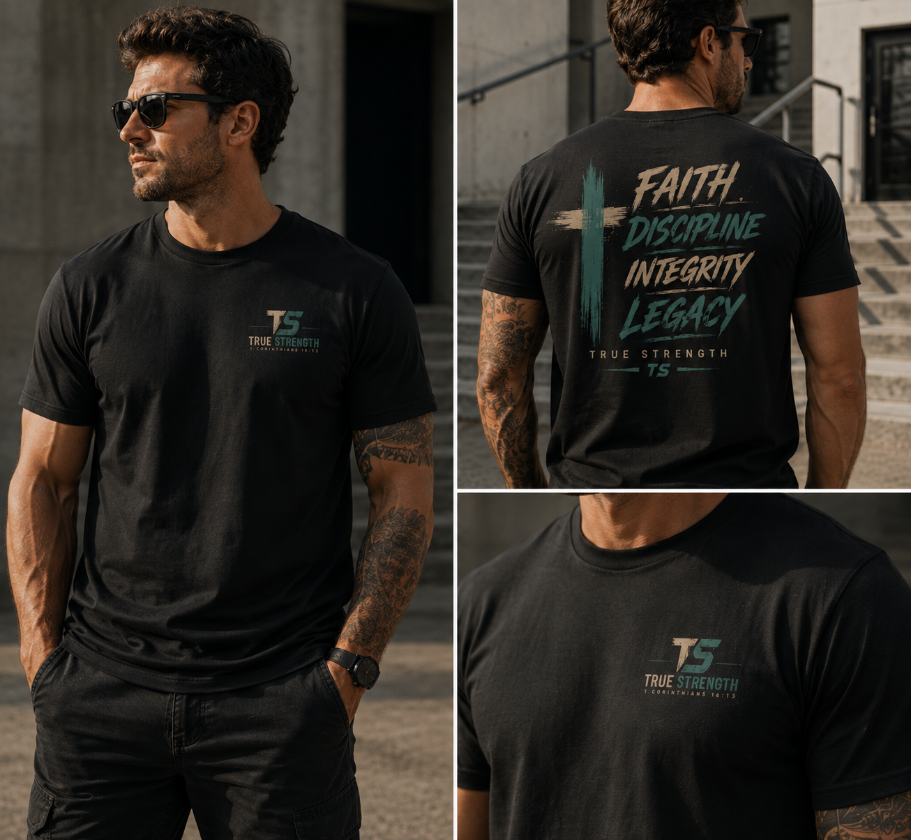 True Strength — The Four Pillars Tee