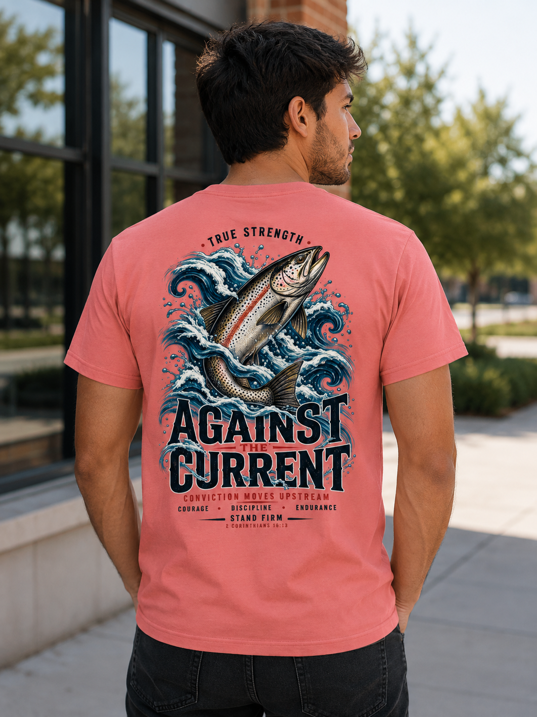 True Strength — Against the Current Tee