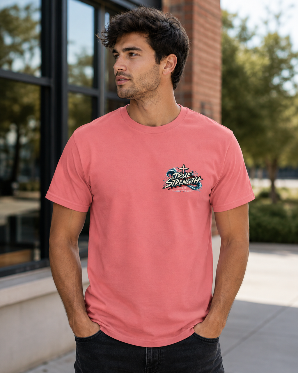 True Strength — Against the Current Tee