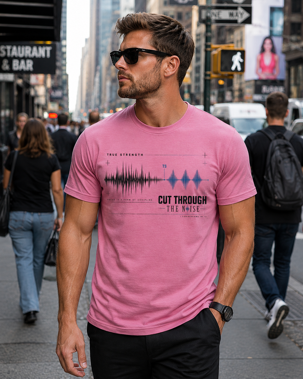True Strength — Cut Through the Noise Tee