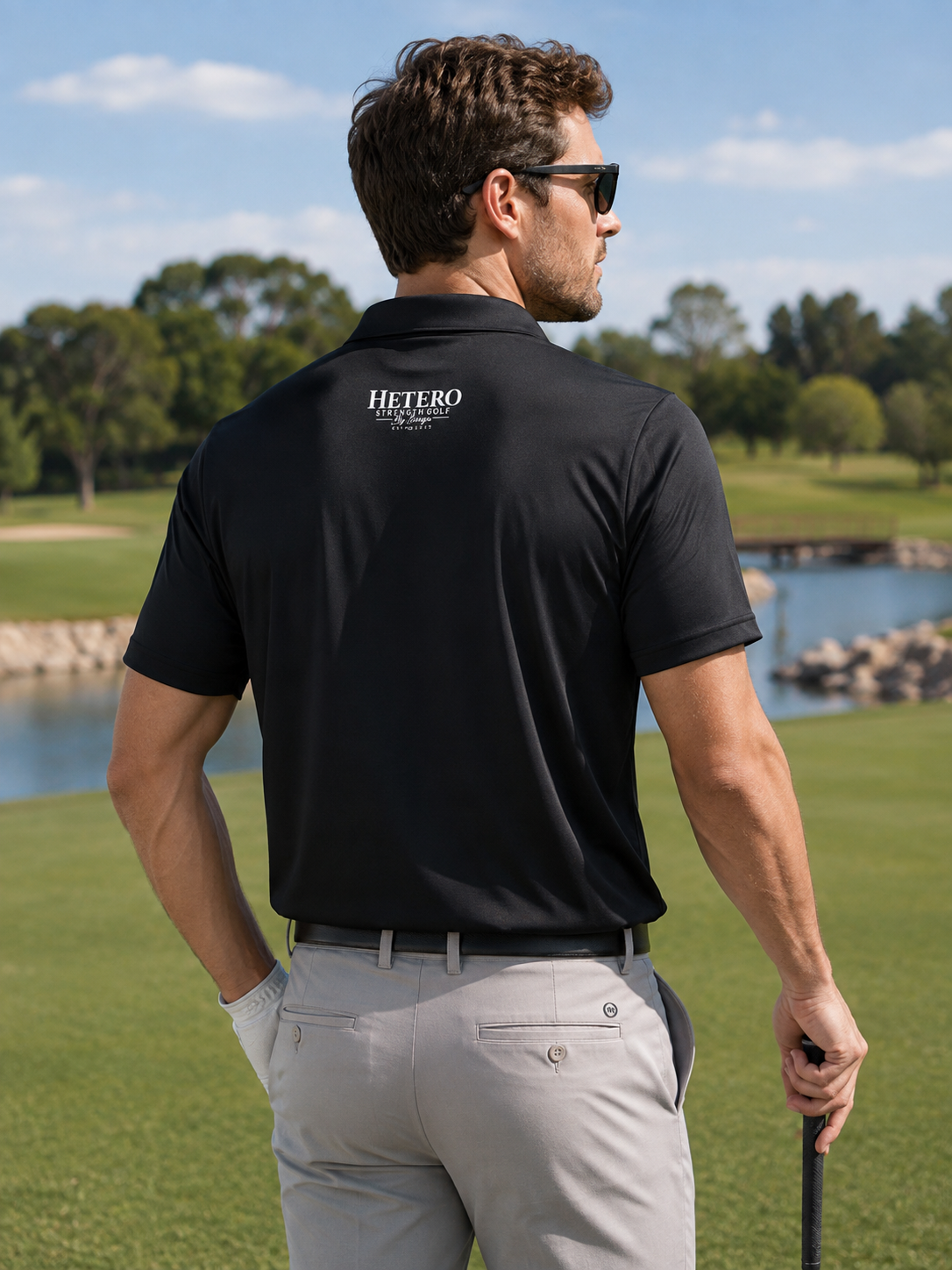 Hetero By Design — Straight Golf Adidas Heritage Polo