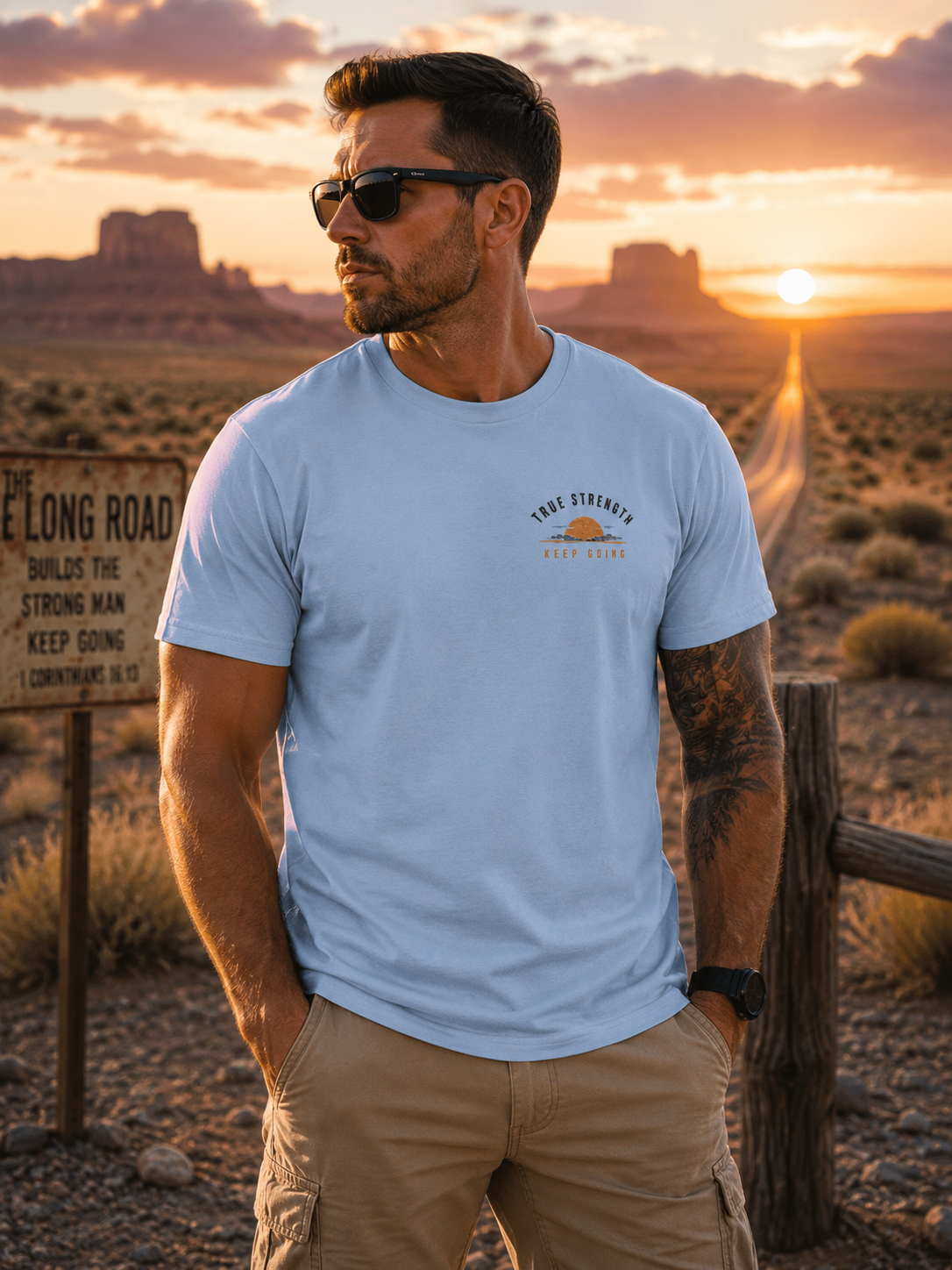 True Strength — The Long Road Tee