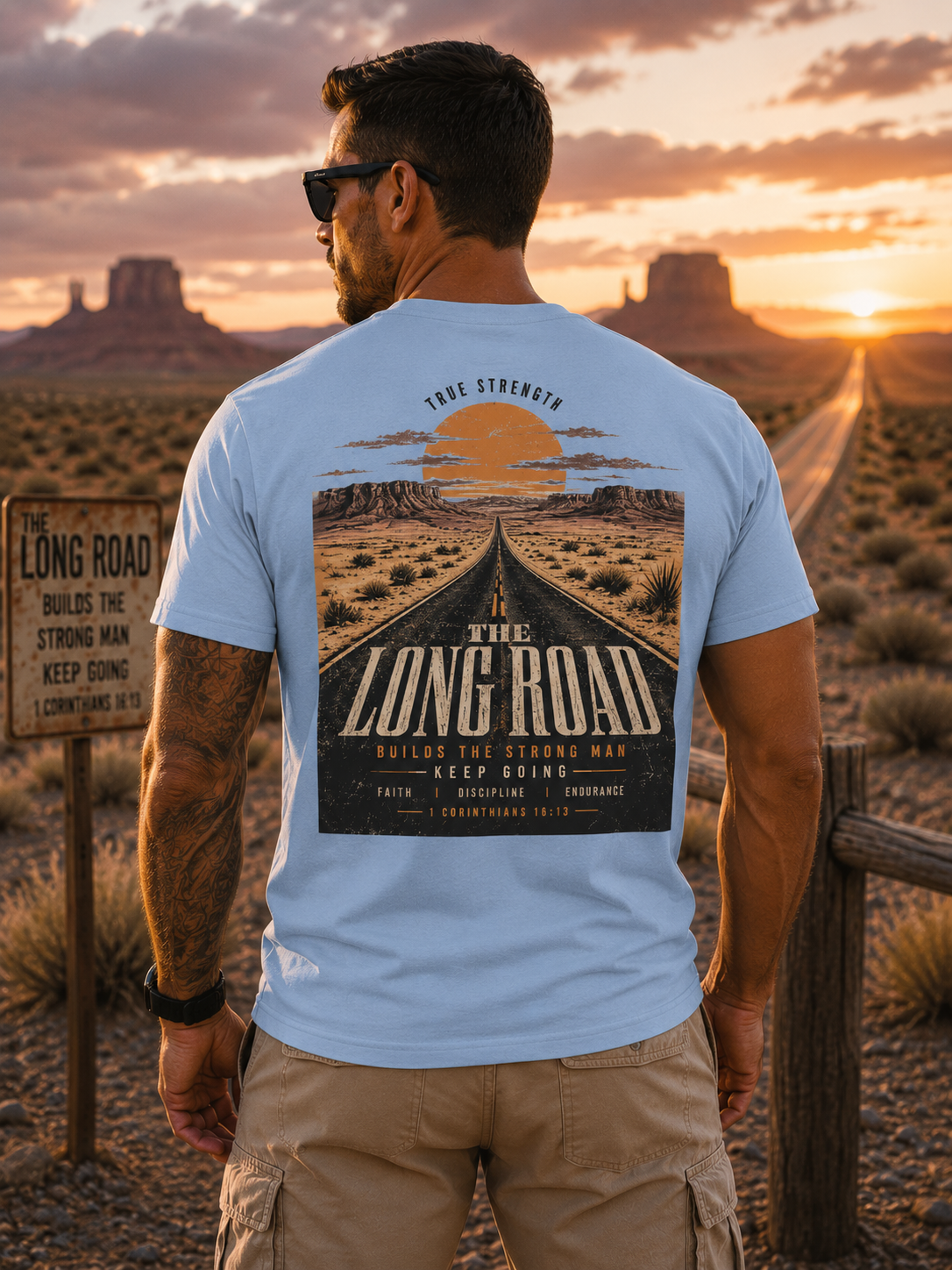 True Strength — The Long Road Tee