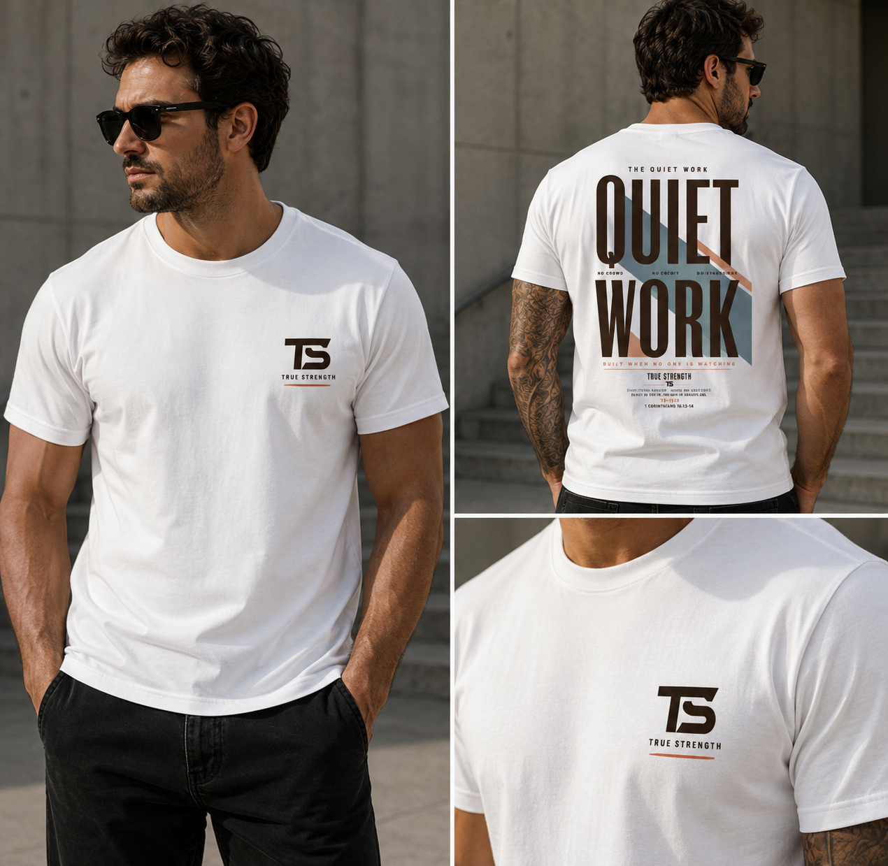True Strength — Quiet Work Tee
