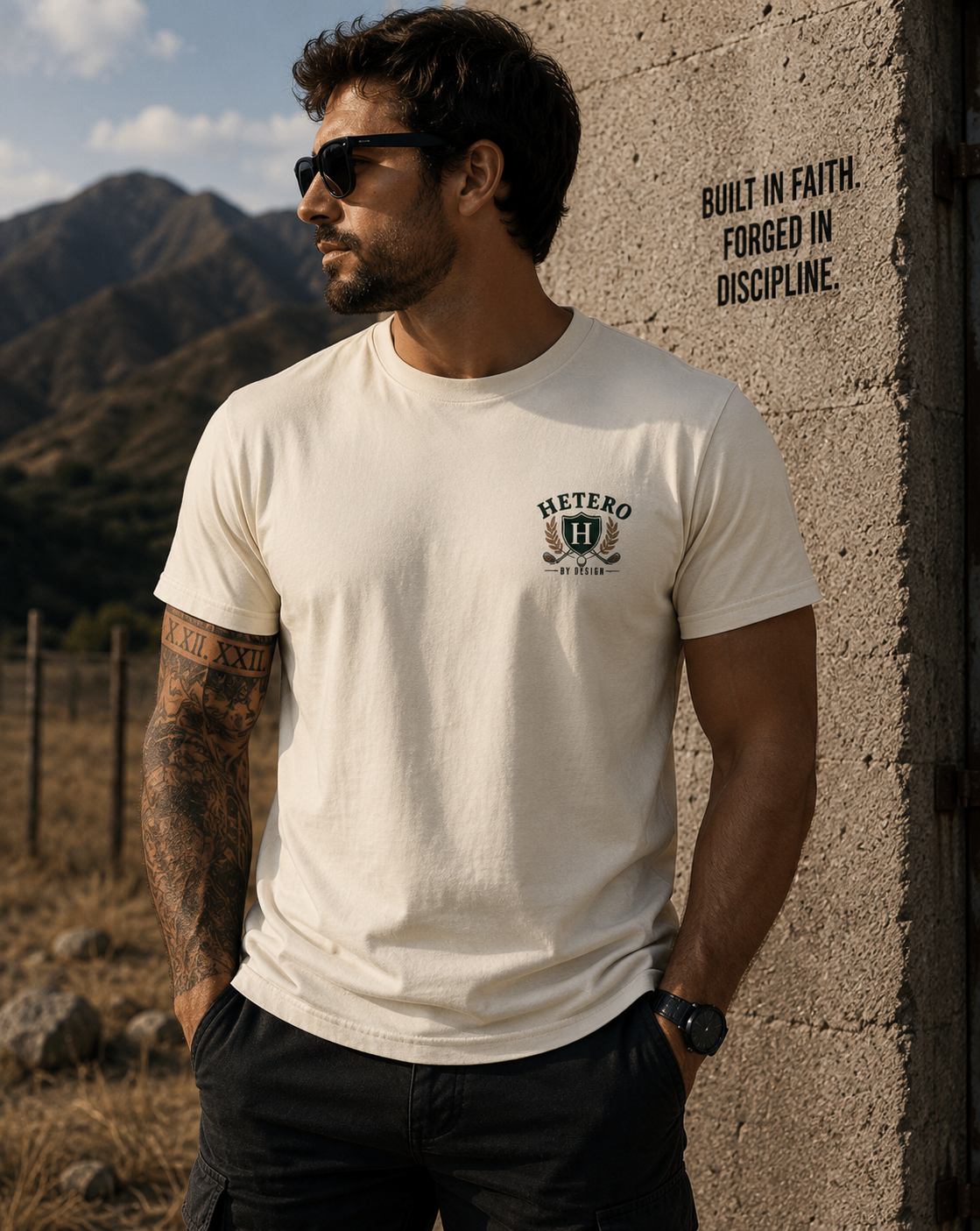Hetero By Design — Country Club Tee