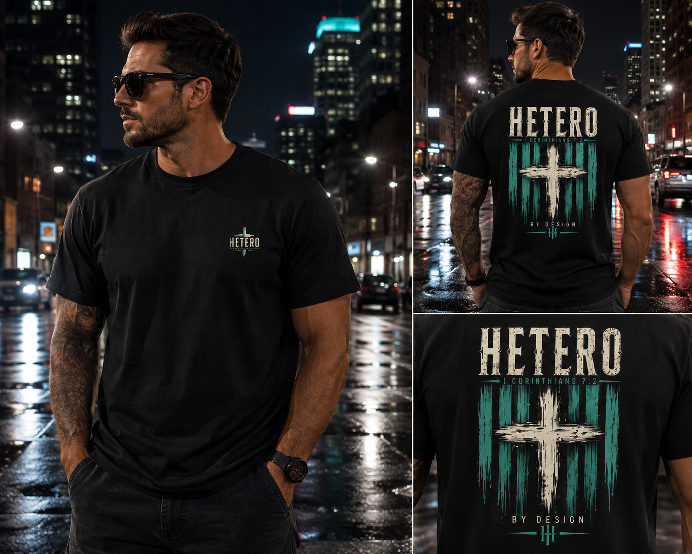 Hetero By Design — Unshaken Tee