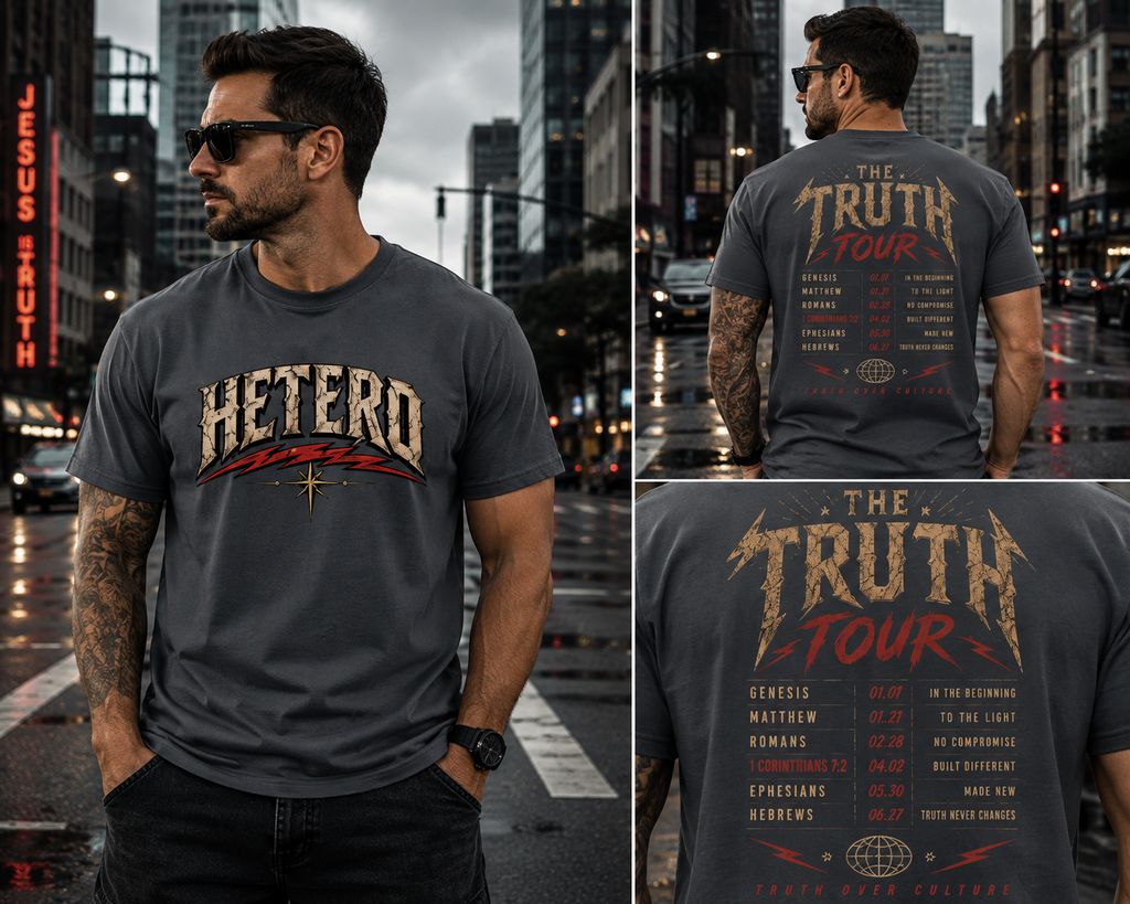 Hetero By Design — The Truth Tour Tee