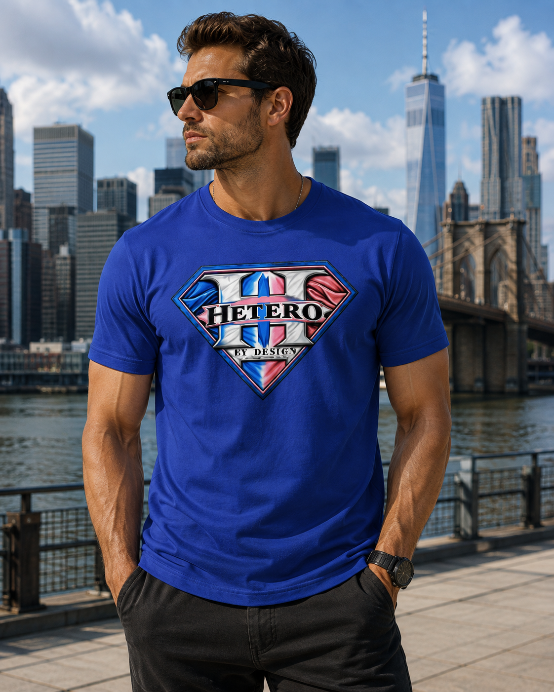 HETERO By Design – Super H Graphic Tee