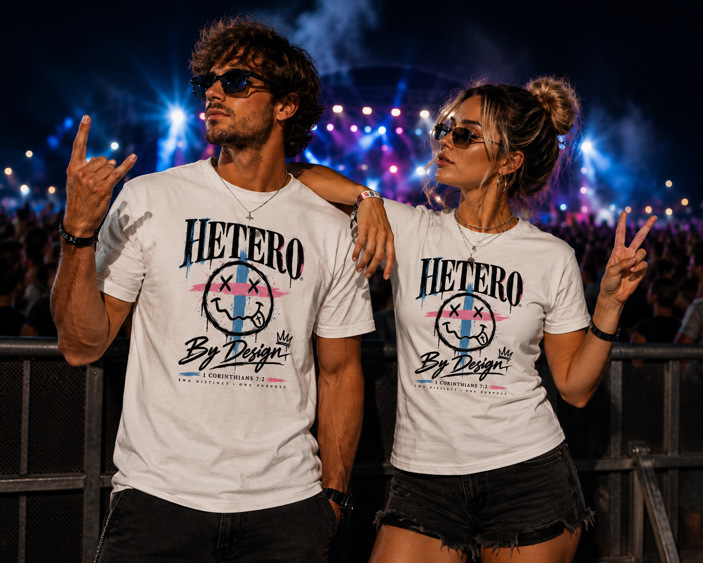 HETERO By Design | Distinct By Design Graphic Tee.