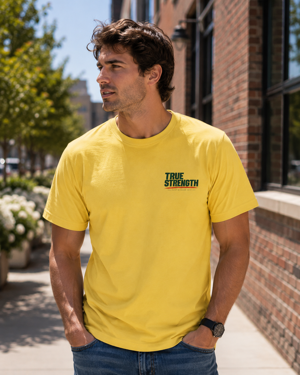 True Strength — Finish What You Start Tee
