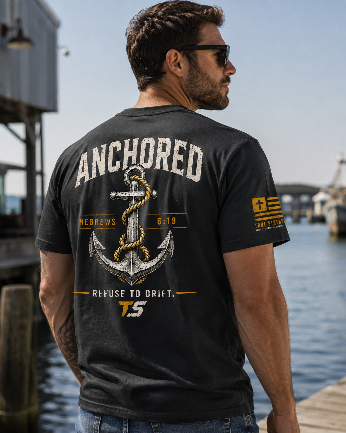 True Strength — Anchored Tee