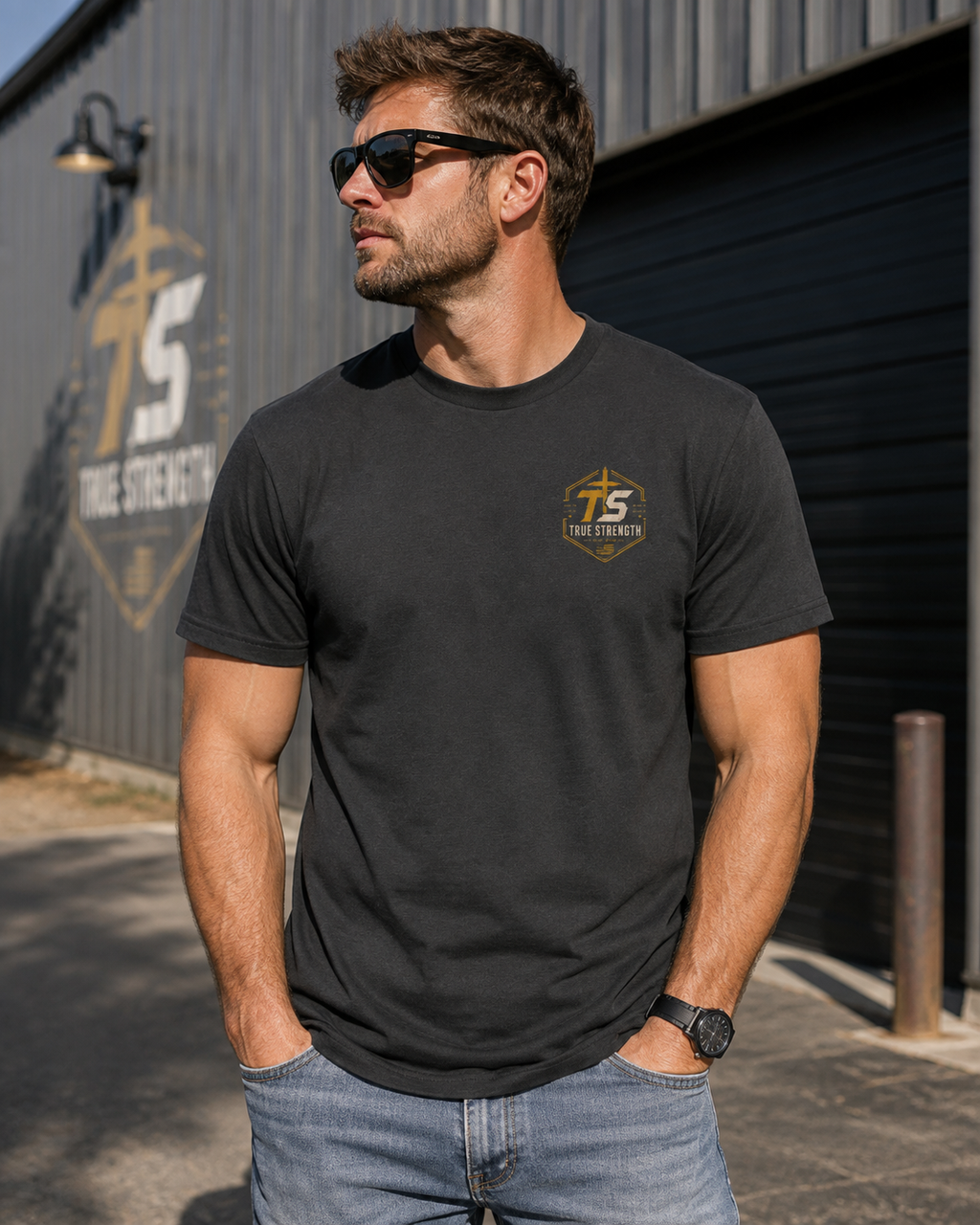 True Strength — Anchored Tee