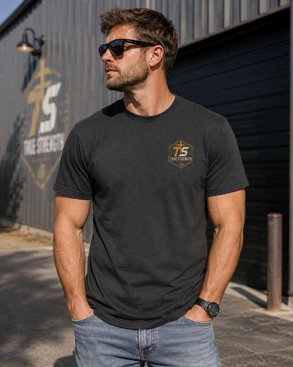 True Strength — Anchored Tee