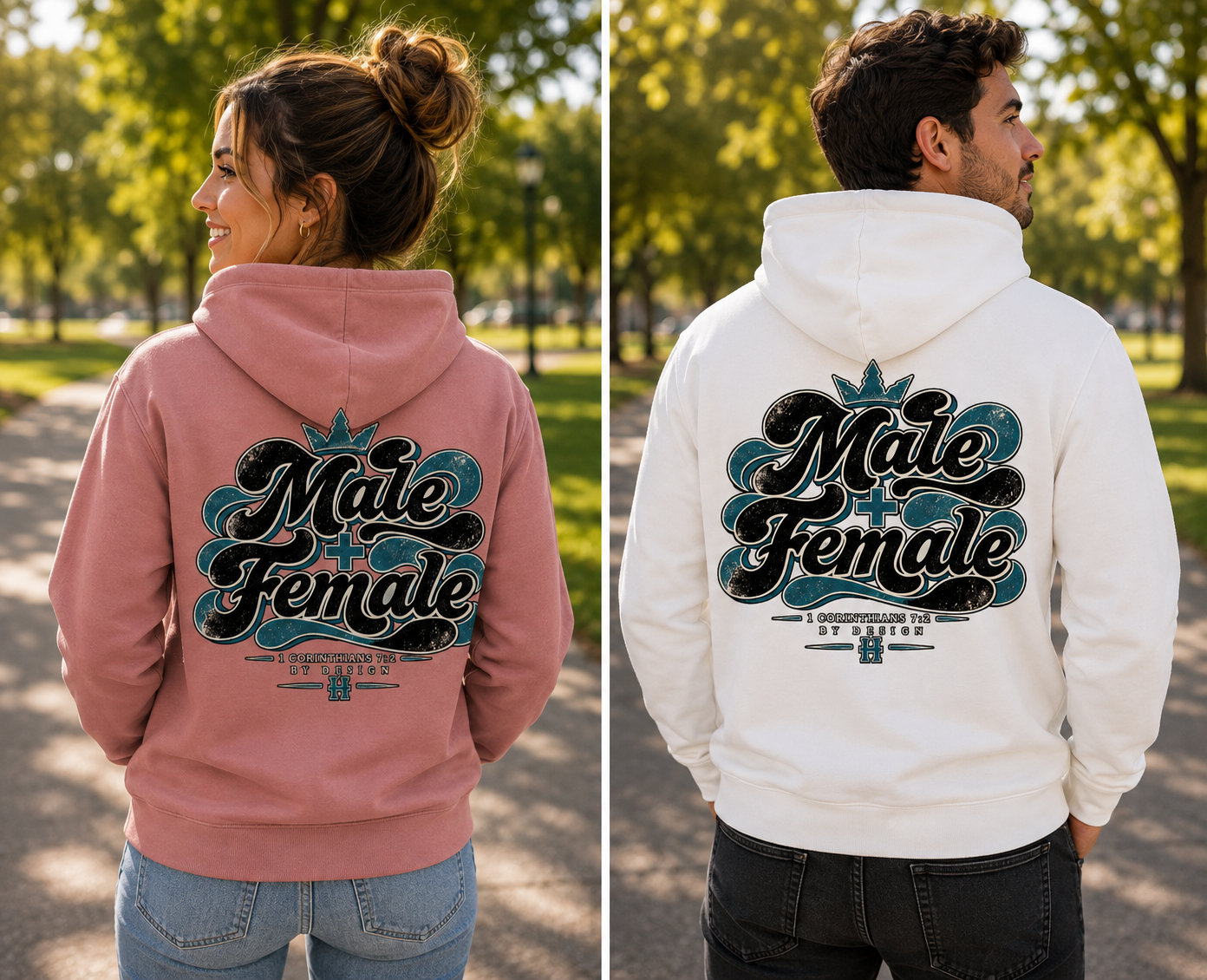 Hetero By Design — Created to Complement Hoodie
