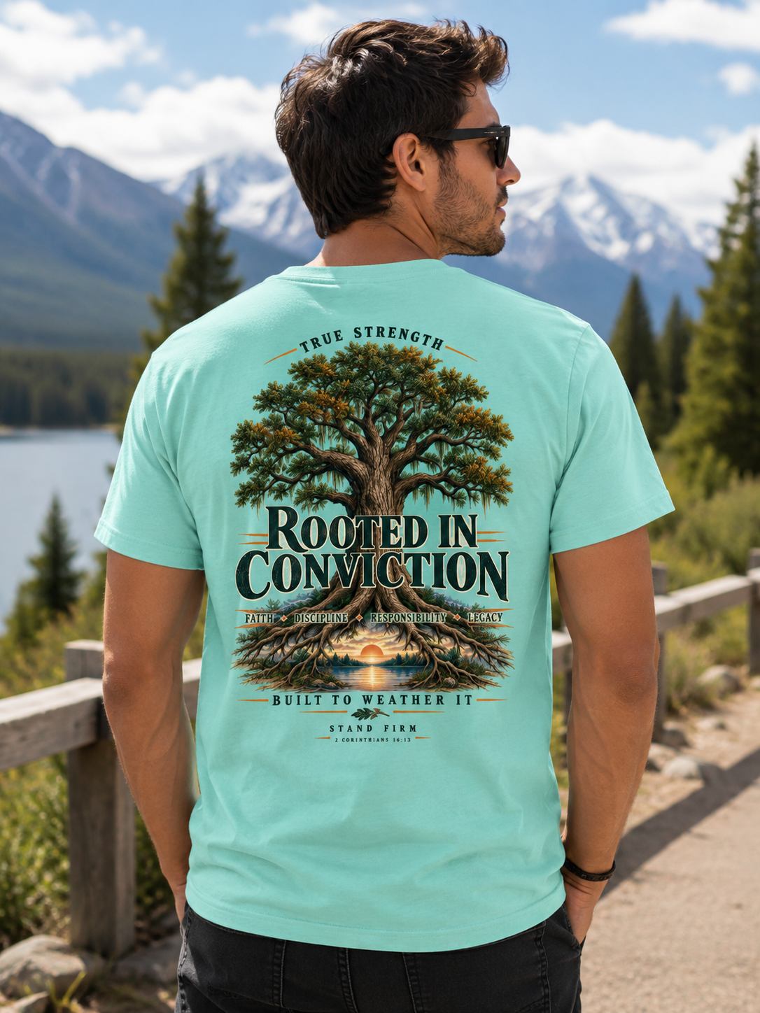True Strength — Rooted in Conviction Tee