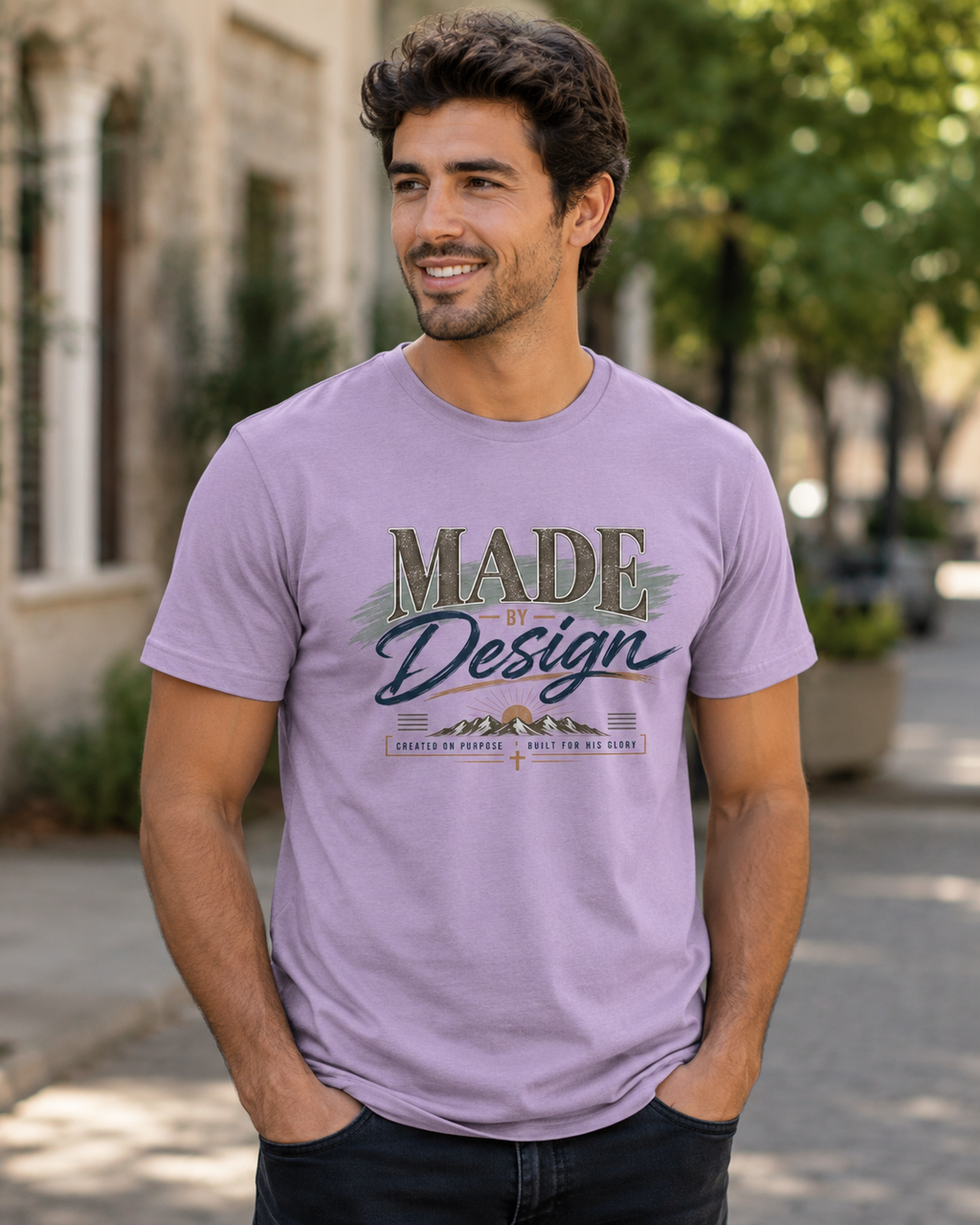 Hetero By Design — Made by Design Graphic Tee