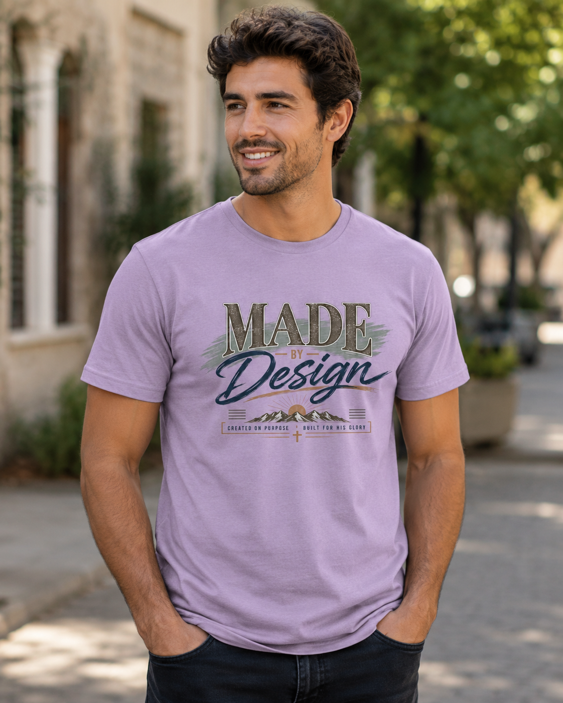 Hetero By Design — Made by Design Graphic Tee