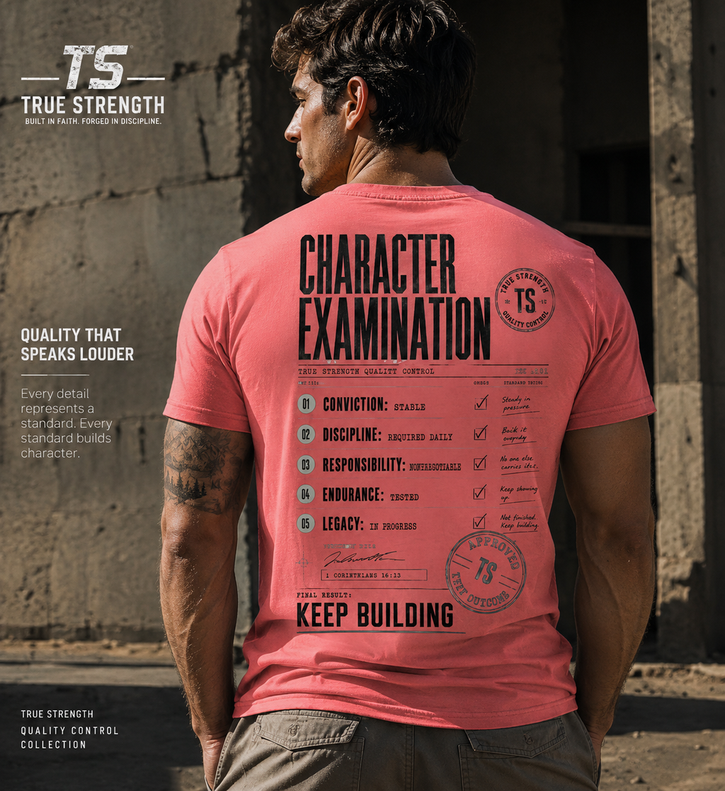 True Strength — Character Examination Tee