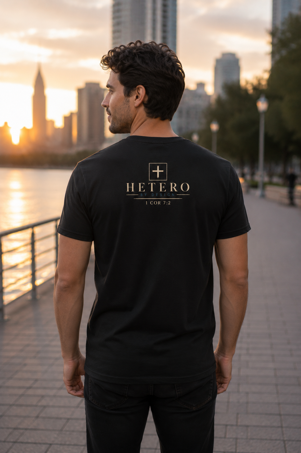 Hetero By Design — Measured by Design Tee