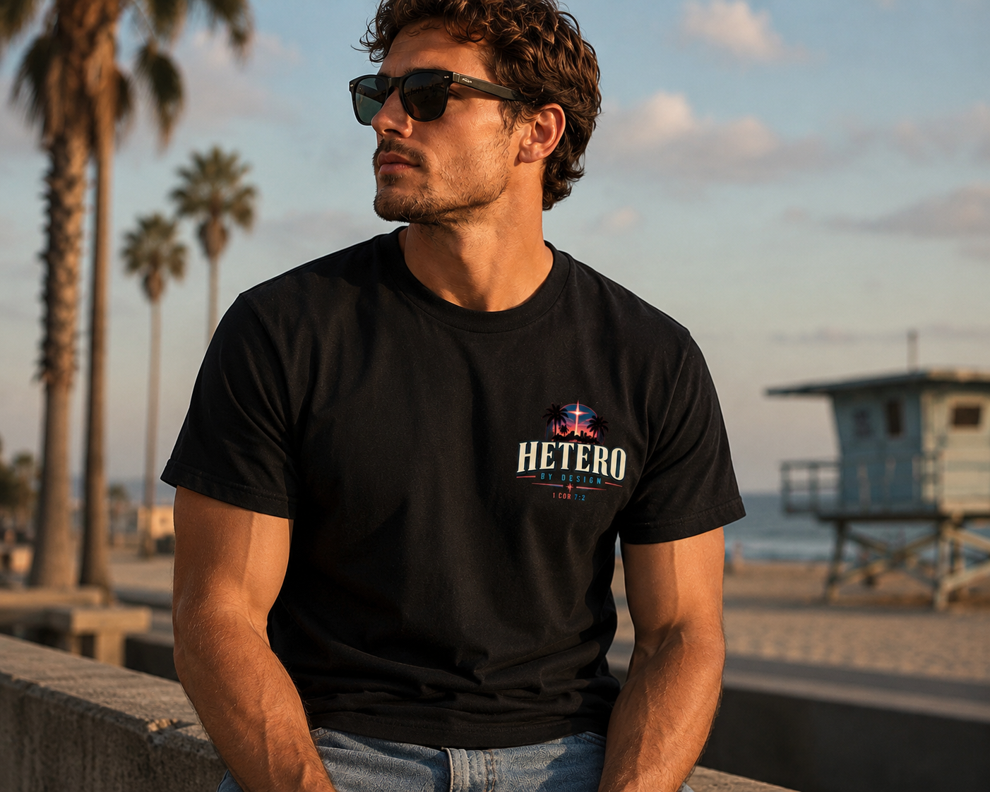 Hetero By Design — City of Design Graphic Tee