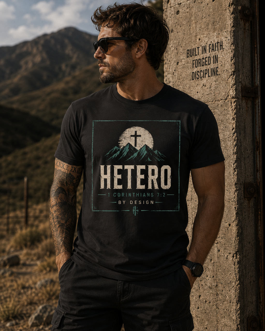 Hetero By Design — The Foundation Tee