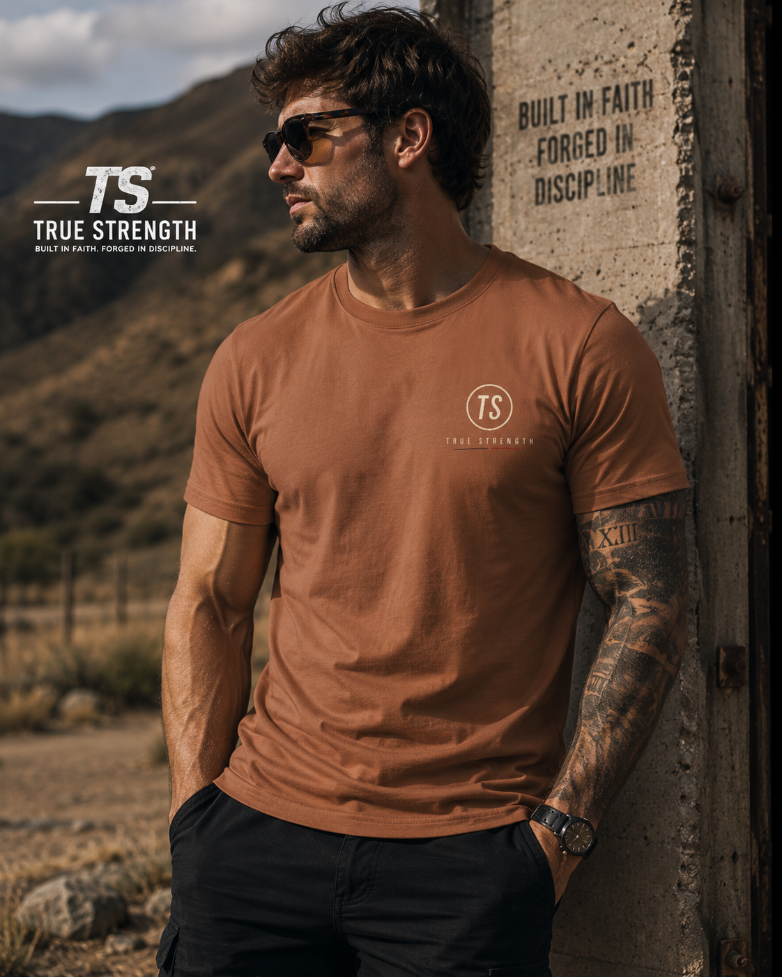 True Strength — No Excuses Tee