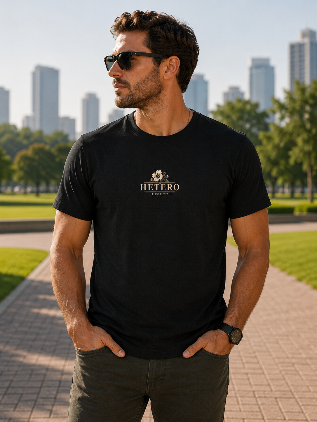 Hetero By Design — Created to Complement Botanical Tee
