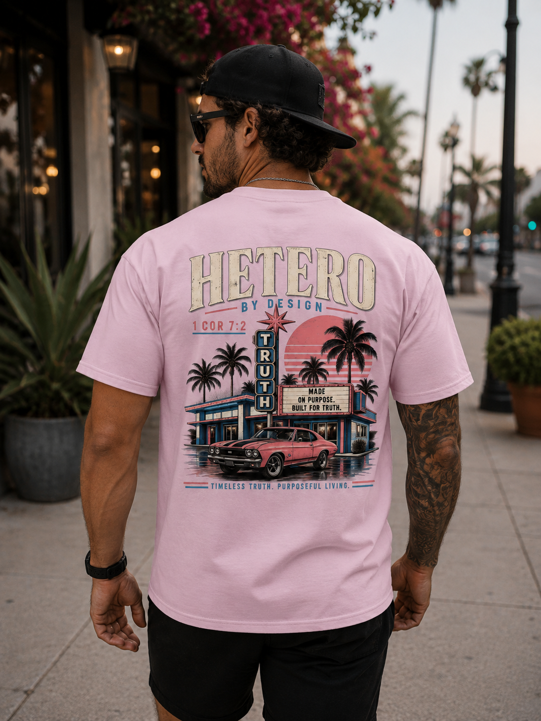 Hetero By Design — Timeless Truth Graphic Tee