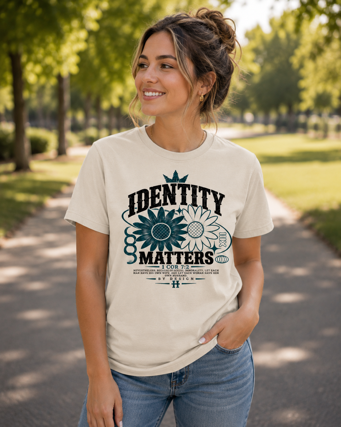 Hetero By Design — Identity Matters Women’s Graphic Tee