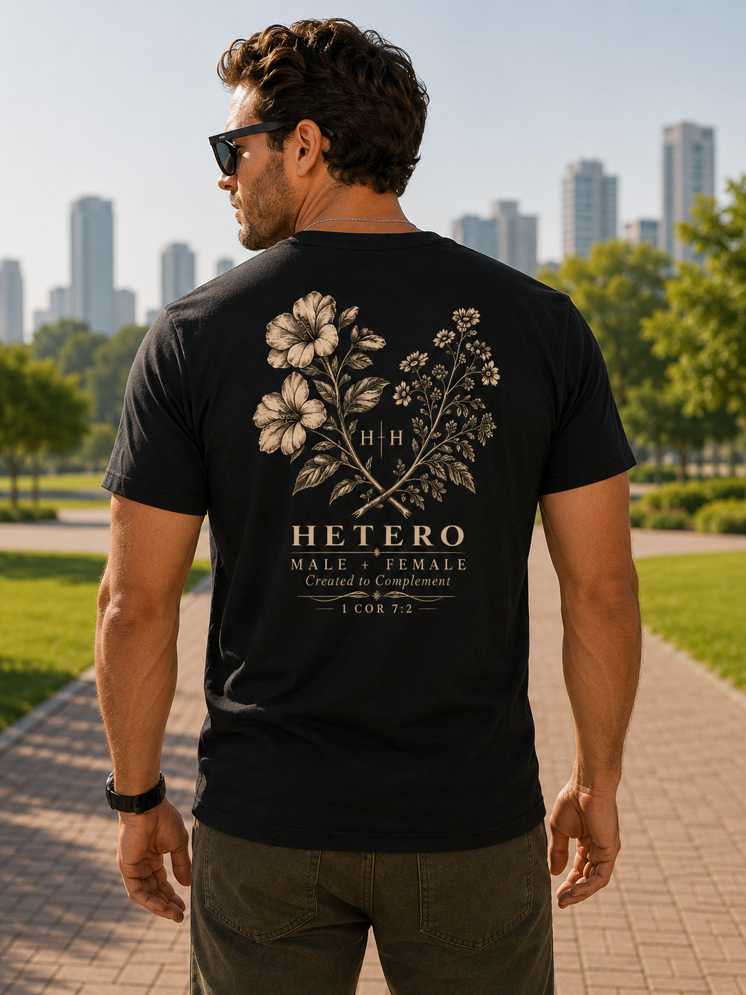 Hetero By Design — Created to Complement Botanical Tee