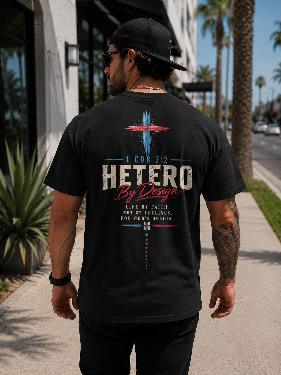 Hetero By Design — God’s Design Graphic Tee